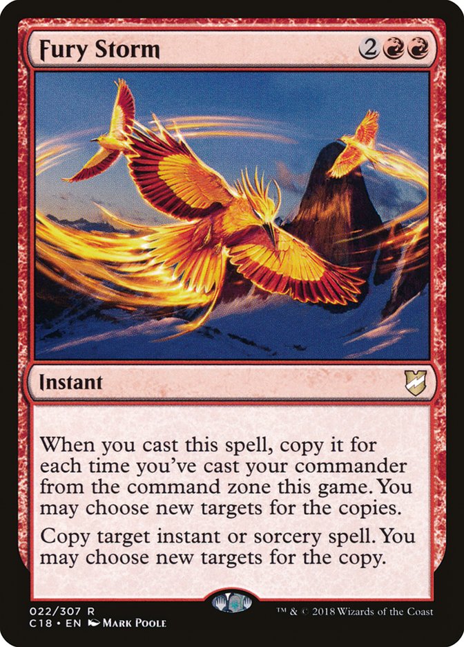 Fury Storm [Commander 2018] | Game Haven TX