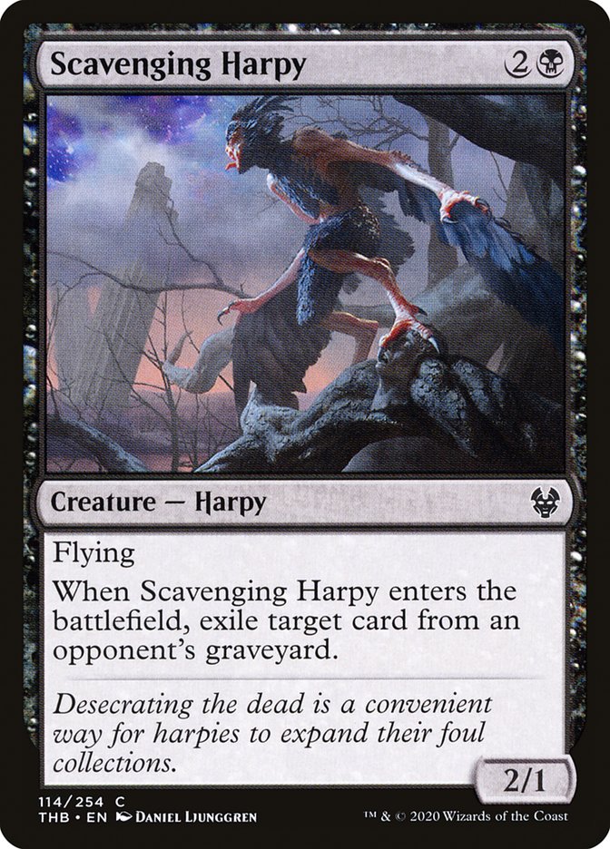 Scavenging Harpy [Theros Beyond Death] | Game Haven TX