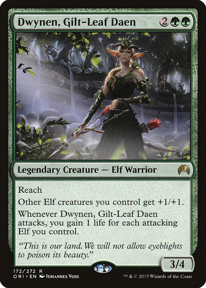 Dwynen, Gilt-Leaf Daen [Magic Origins] | Game Haven TX