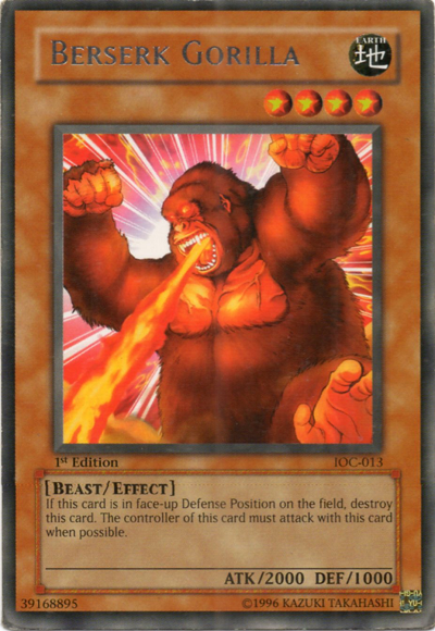 Berserk Gorilla [IOC-013] Rare | Game Haven TX