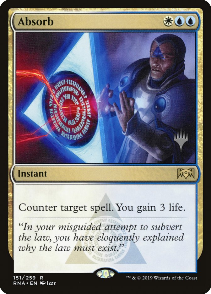 Absorb [Ravnica Allegiance Promos] | Game Haven TX