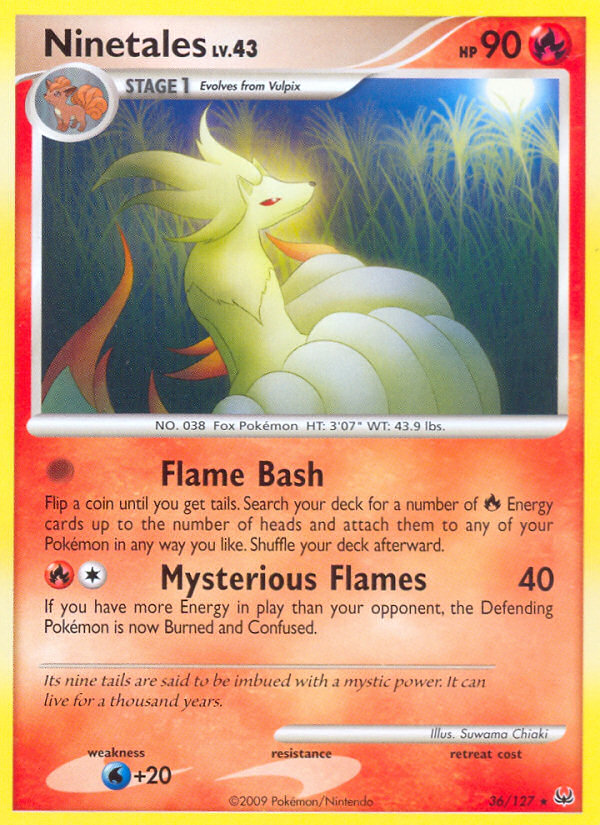 Ninetales (36/127) [Platinum: Base Set] | Game Haven TX