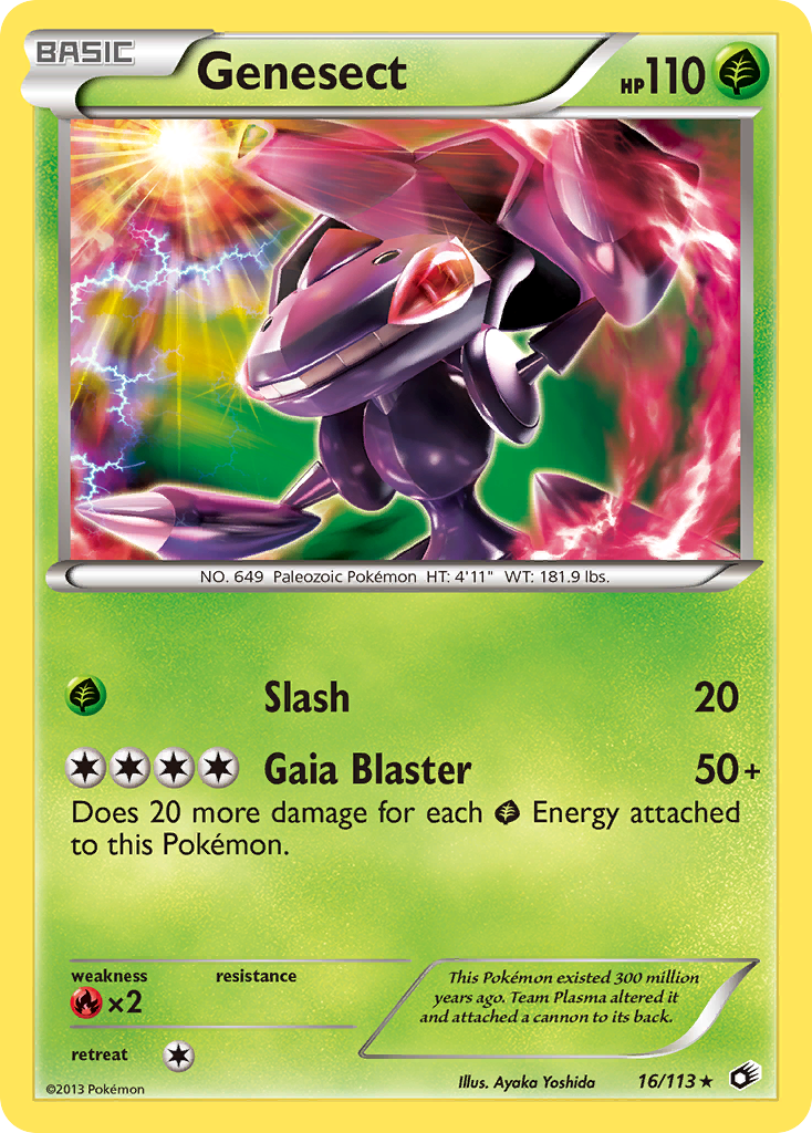 Genesect (16/113) [Black & White: Legendary Treasures] | Game Haven TX