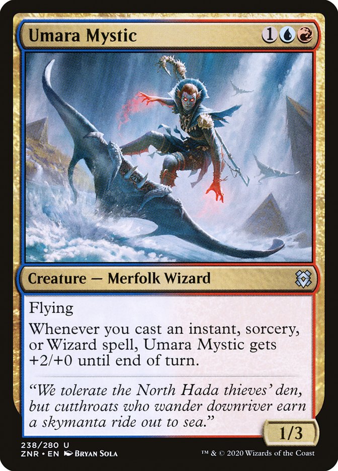 Umara Mystic [Zendikar Rising] | Game Haven TX