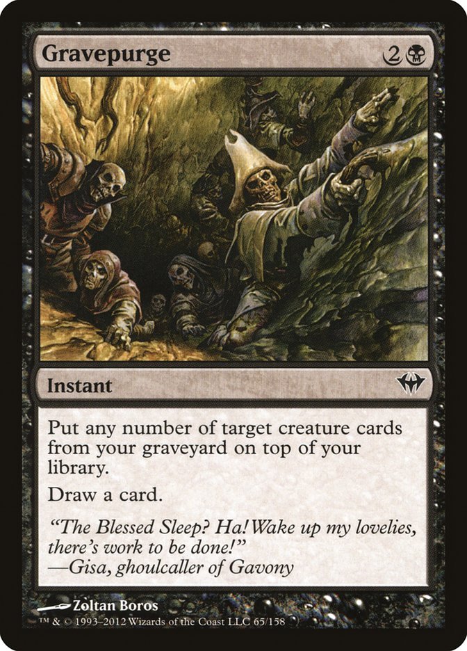 Gravepurge [Dark Ascension] | Game Haven TX