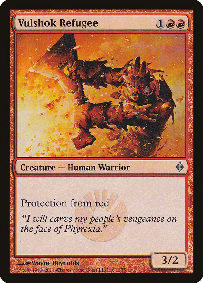 Vulshok Refugee [New Phyrexia] | Game Haven TX