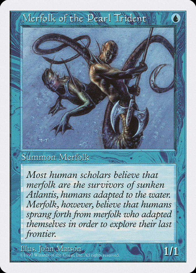 Merfolk of the Pearl Trident [Fifth Edition] | Game Haven TX