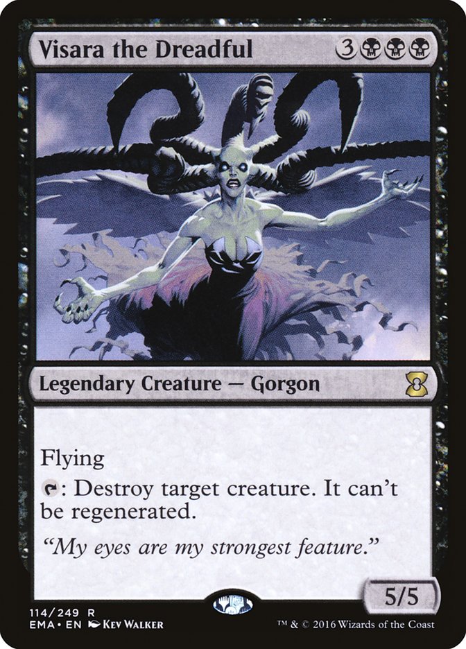 Visara the Dreadful [Eternal Masters] | Game Haven TX