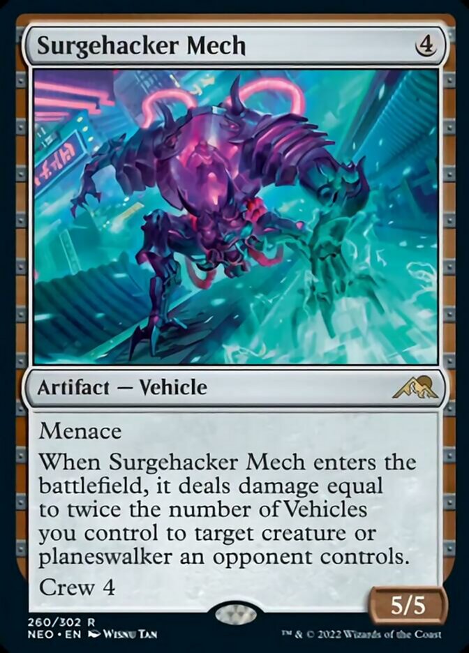 Surgehacker Mech [Kamigawa: Neon Dynasty] | Game Haven TX