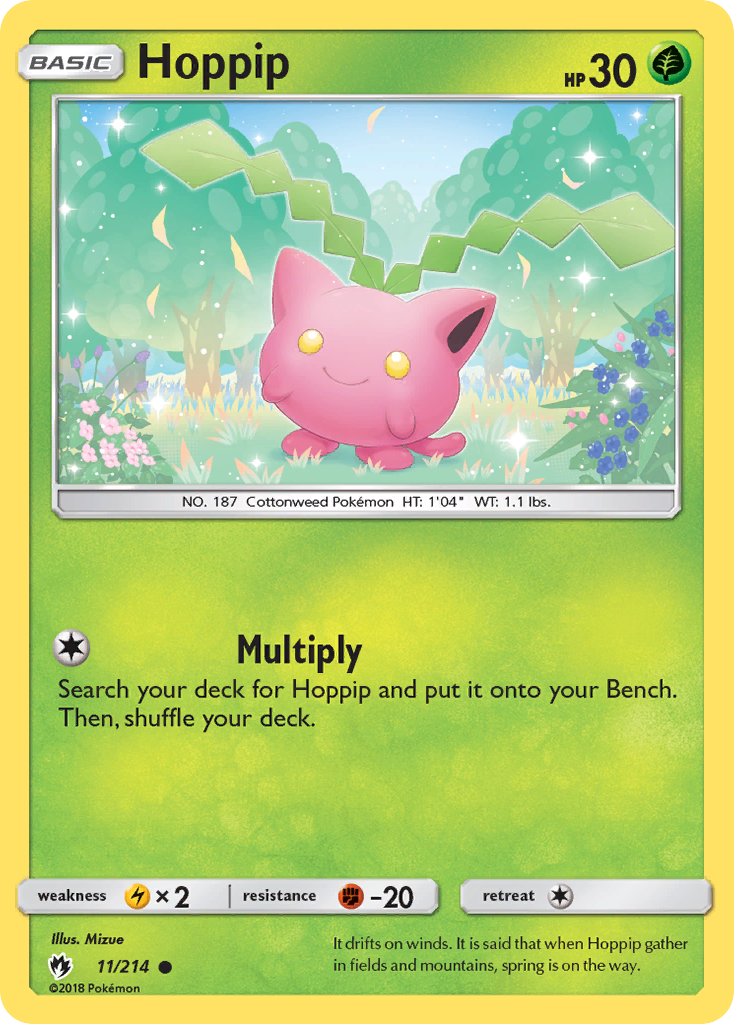 Hoppip (11/214) [Sun & Moon: Lost Thunder] | Game Haven TX