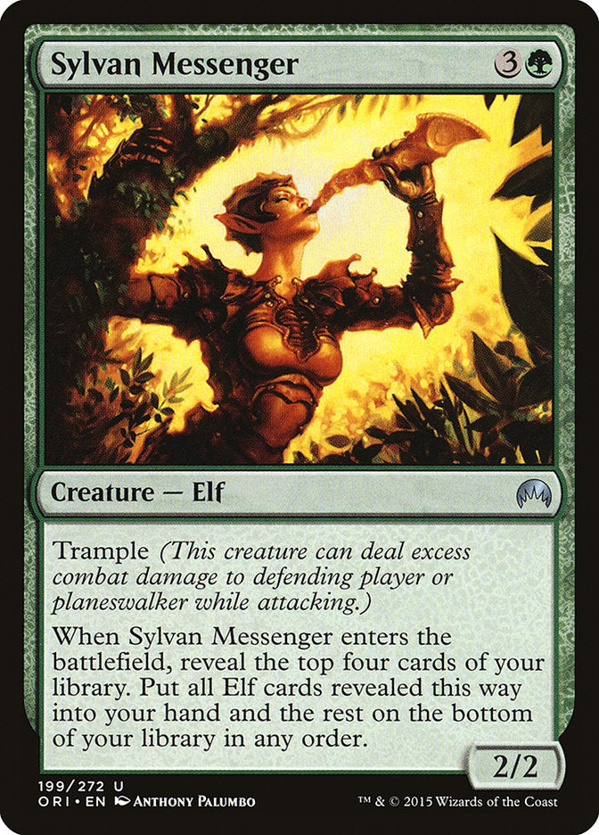Sylvan Messenger [Magic Origins] | Game Haven TX