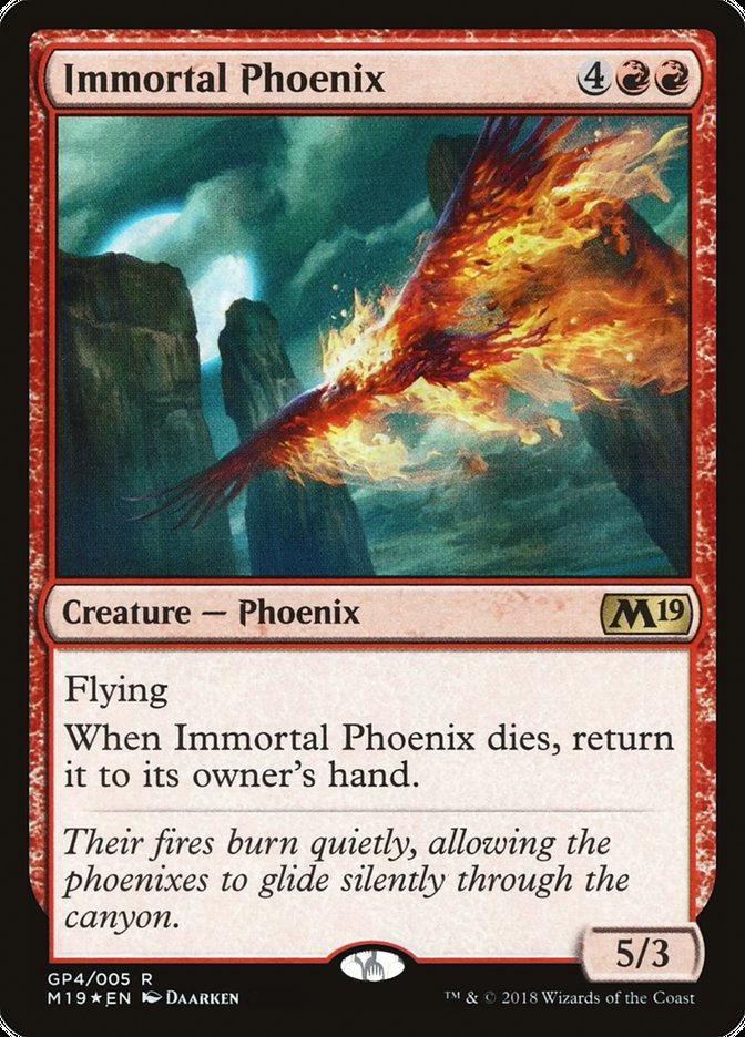 Immortal Phoenix (2018 Gift Pack) [M19 Gift Pack] | Game Haven TX