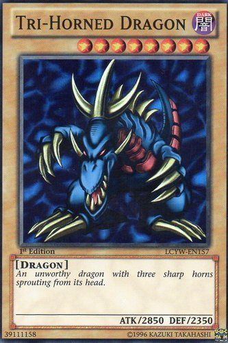 Tri-Horned Dragon [LCYW-EN157] Super Rare | Game Haven TX