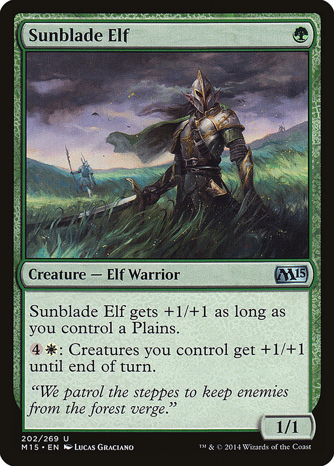 Sunblade Elf [Magic 2015] | Game Haven TX