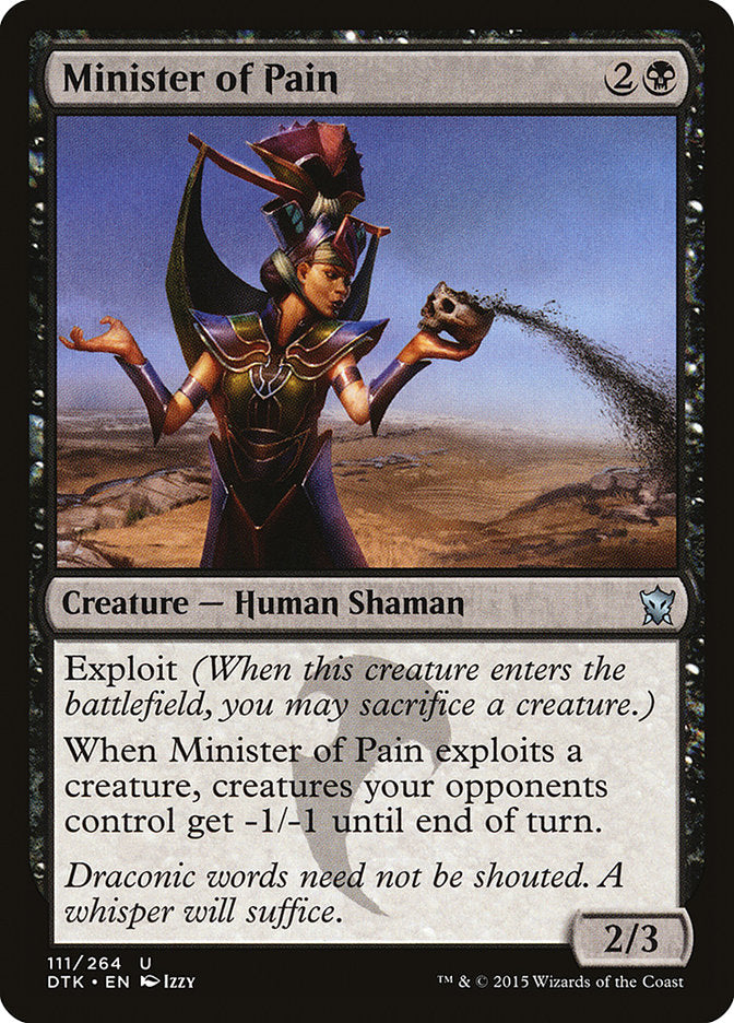 Minister of Pain [Dragons of Tarkir] | Game Haven TX