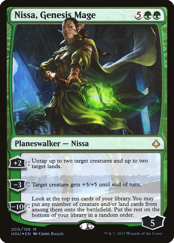 Nissa, Genesis Mage [Hour of Devastation] | Game Haven TX