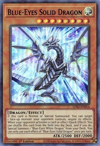 Blue-Eyes Solid Dragon (Blue) [LDS2-EN014] Ultra Rare | Game Haven TX