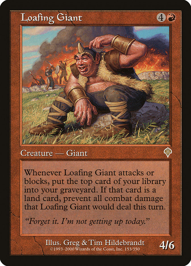 Loafing Giant [Invasion] | Game Haven TX