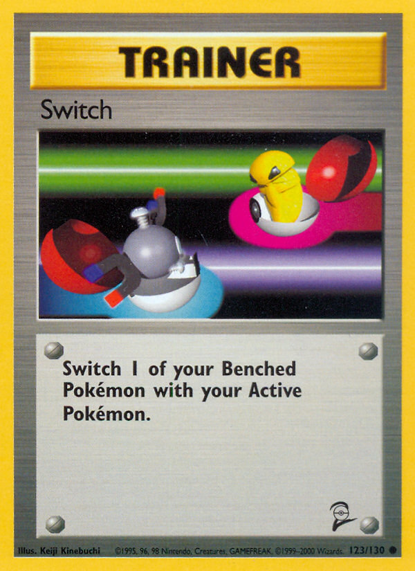 Switch (123/130) [Base Set 2] | Game Haven TX
