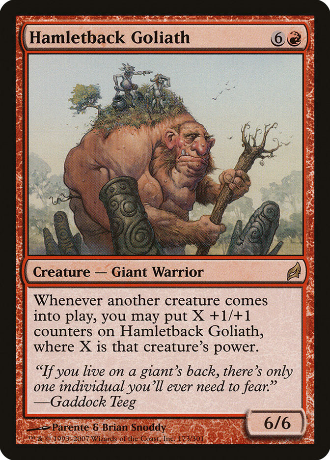 Hamletback Goliath [Lorwyn] | Game Haven TX