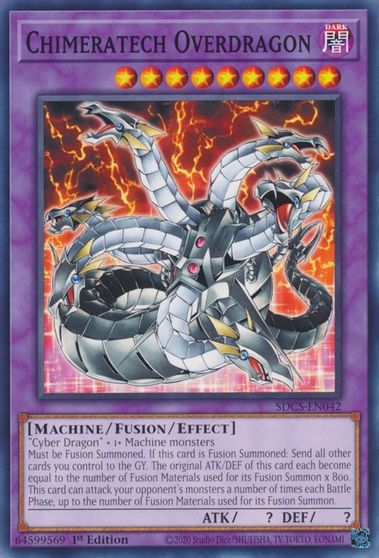 Chimeratech Overdragon [SDCS-EN042] Common | Game Haven TX
