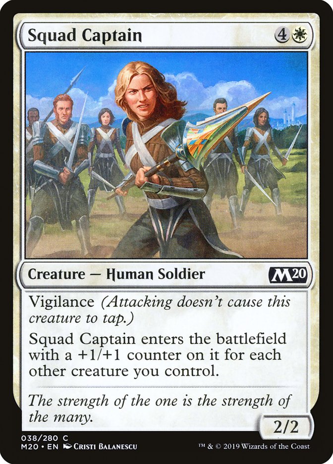 Squad Captain [Core Set 2020] | Game Haven TX