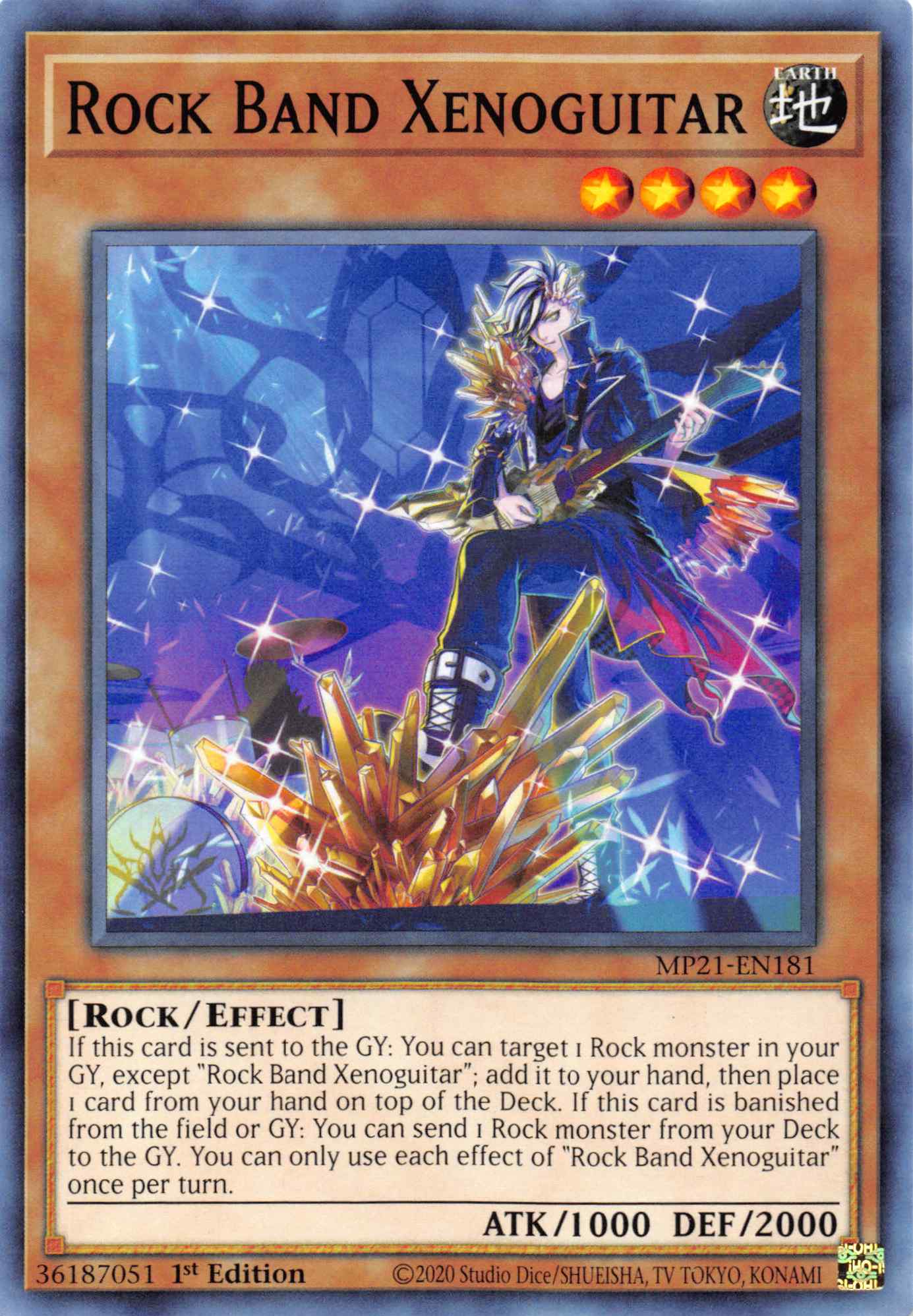 Rock Band Xenoguitar [MP21-EN181] Common | Game Haven TX