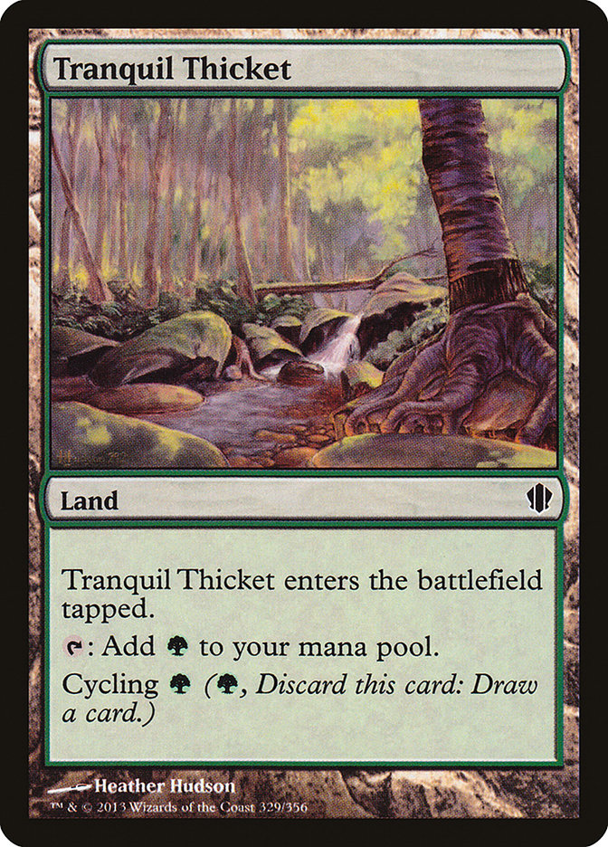Tranquil Thicket [Commander 2013] | Game Haven TX