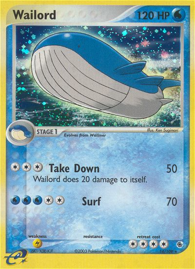 Wailord (14/109) [EX: Ruby & Sapphire] | Game Haven TX