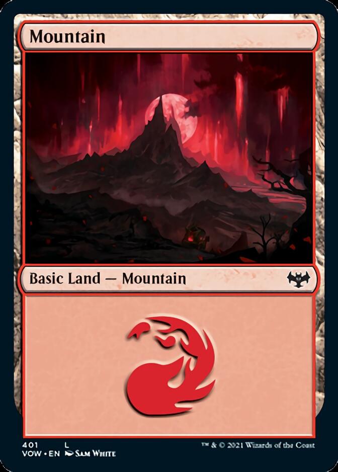 Mountain (401) [Innistrad: Crimson Vow] | Game Haven TX
