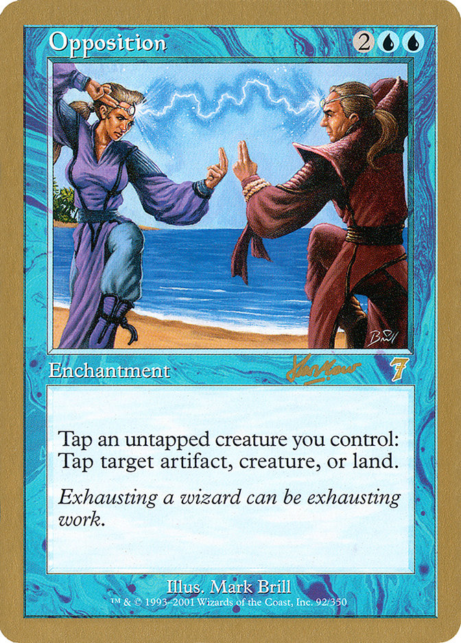Opposition (Sim Han How) [World Championship Decks 2002] | Game Haven TX