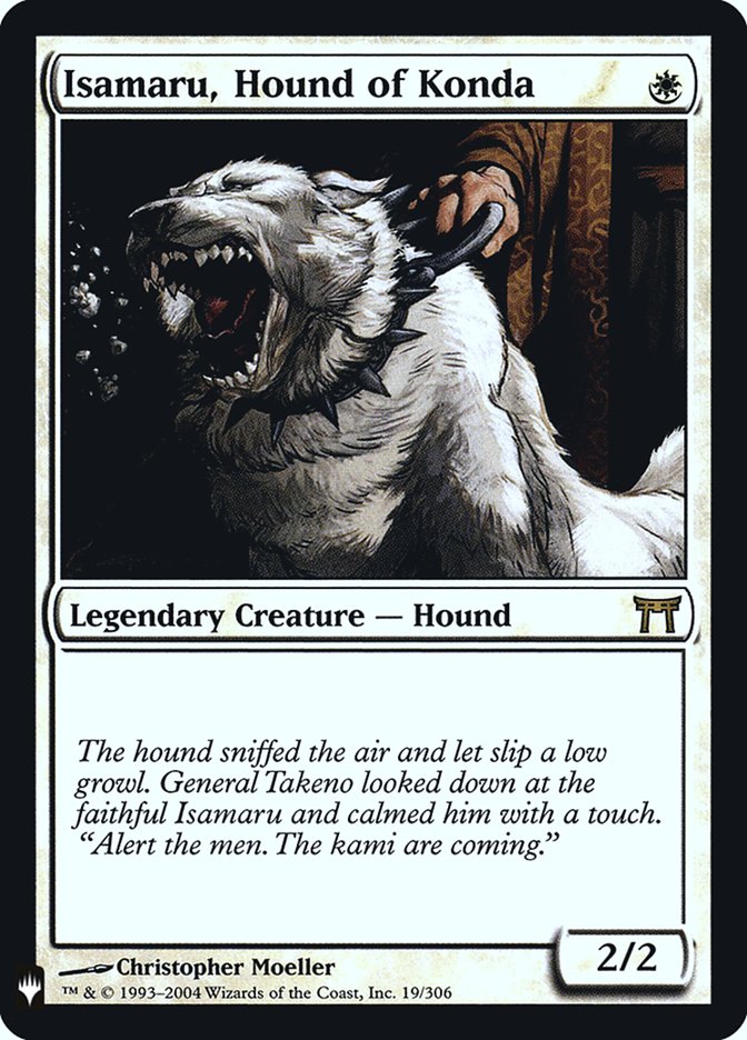 Isamaru, Hound of Konda [Mystery Booster] | Game Haven TX