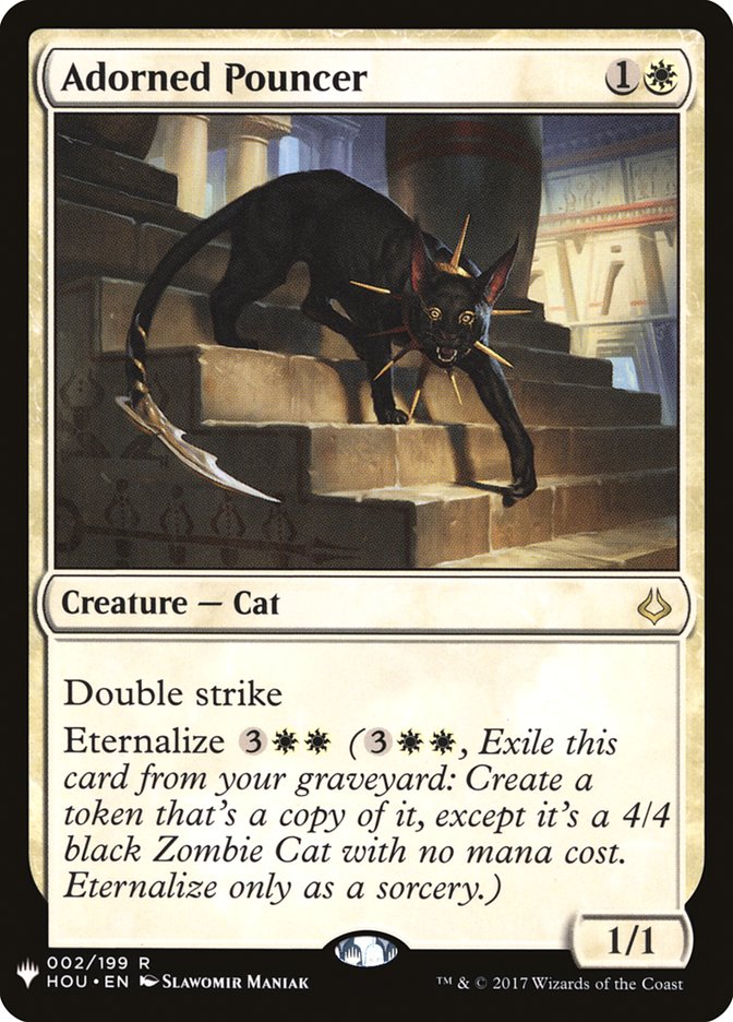 Adorned Pouncer [Mystery Booster] | Game Haven TX