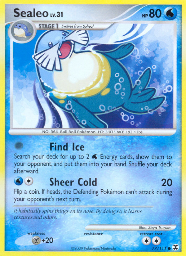 Sealeo (77/111) [Platinum: Rising Rivals] | Game Haven TX
