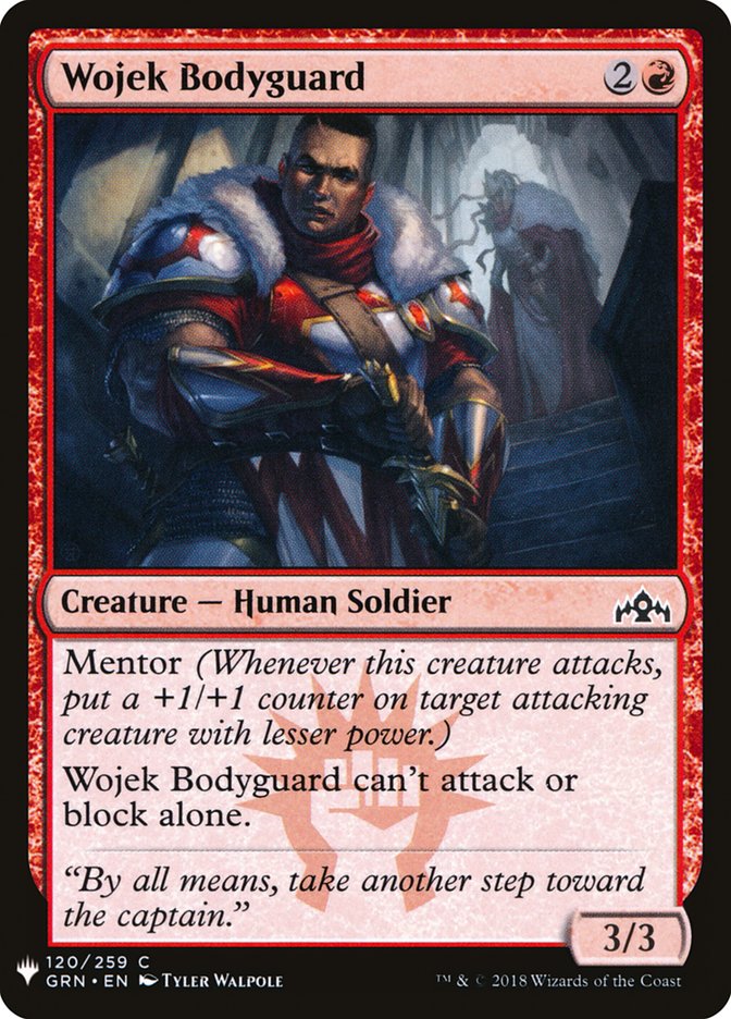 Wojek Bodyguard [Mystery Booster] | Game Haven TX