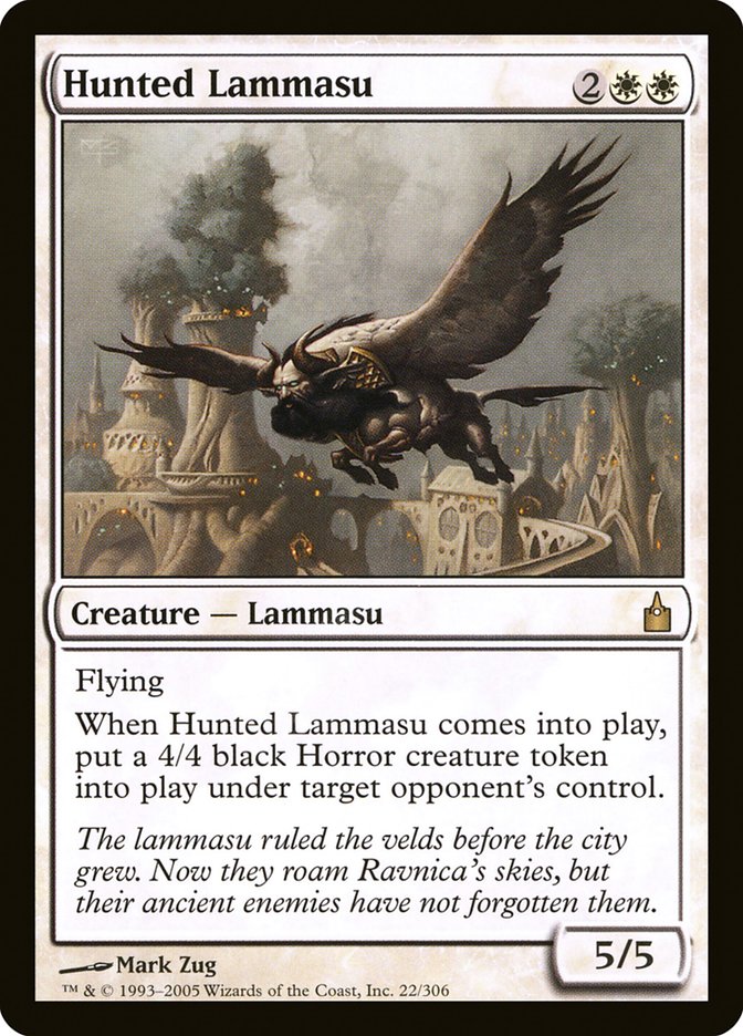Hunted Lammasu [Ravnica: City of Guilds] | Game Haven TX