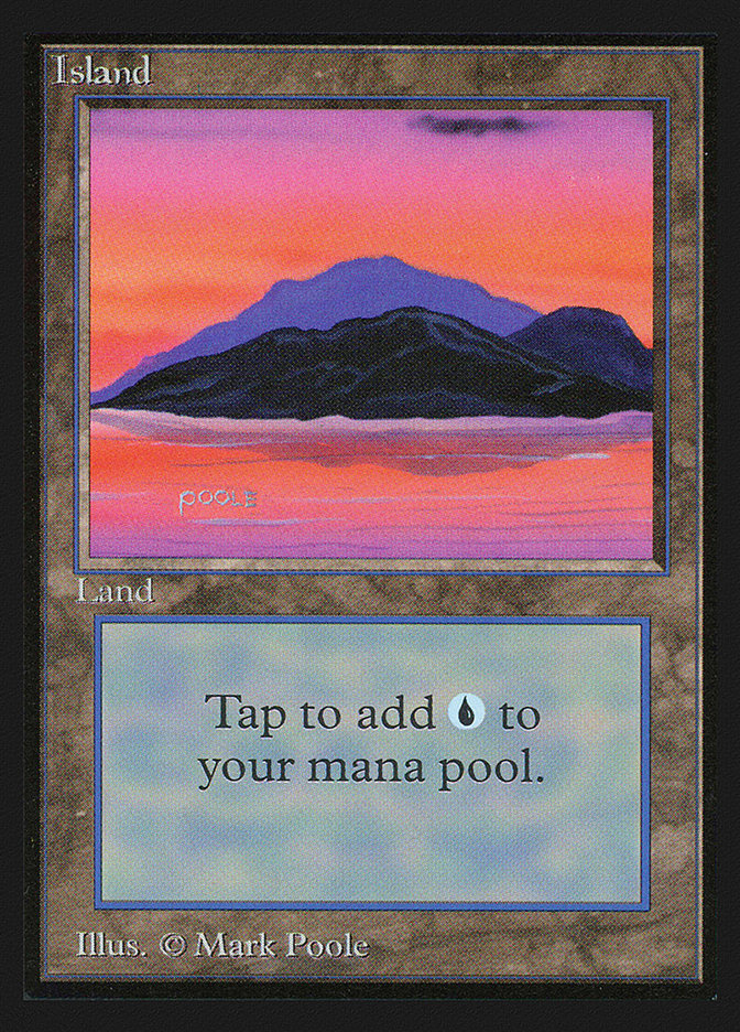 Island (Blue)(IE) [Intl. Collectors’ Edition] | Game Haven TX