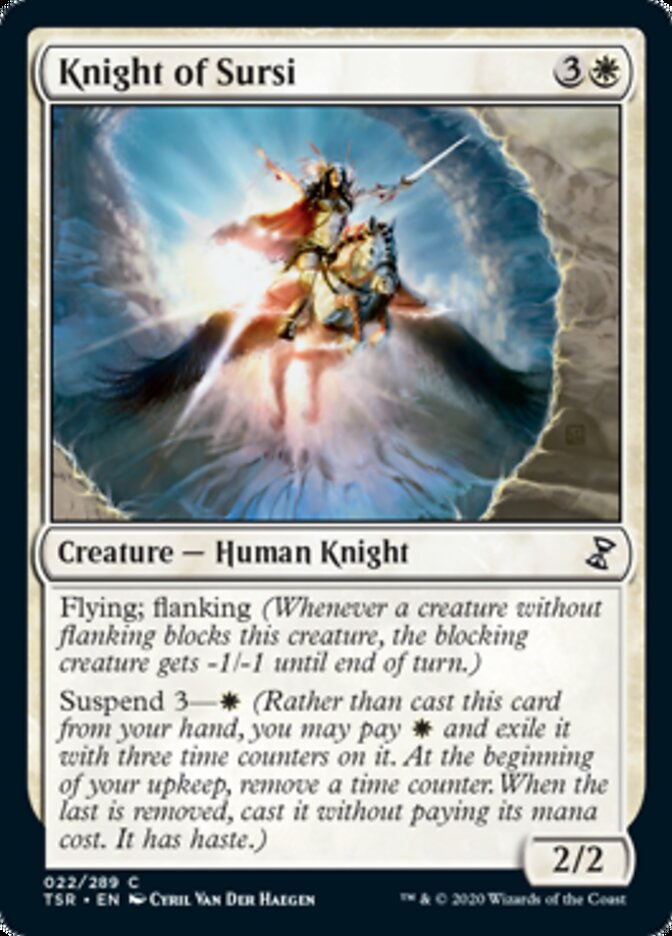 Knight of Sursi [Time Spiral Remastered] | Game Haven TX