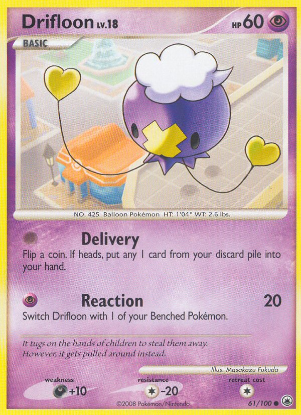 Drifloon (61/100) [Diamond & Pearl: Majestic Dawn] | Game Haven TX