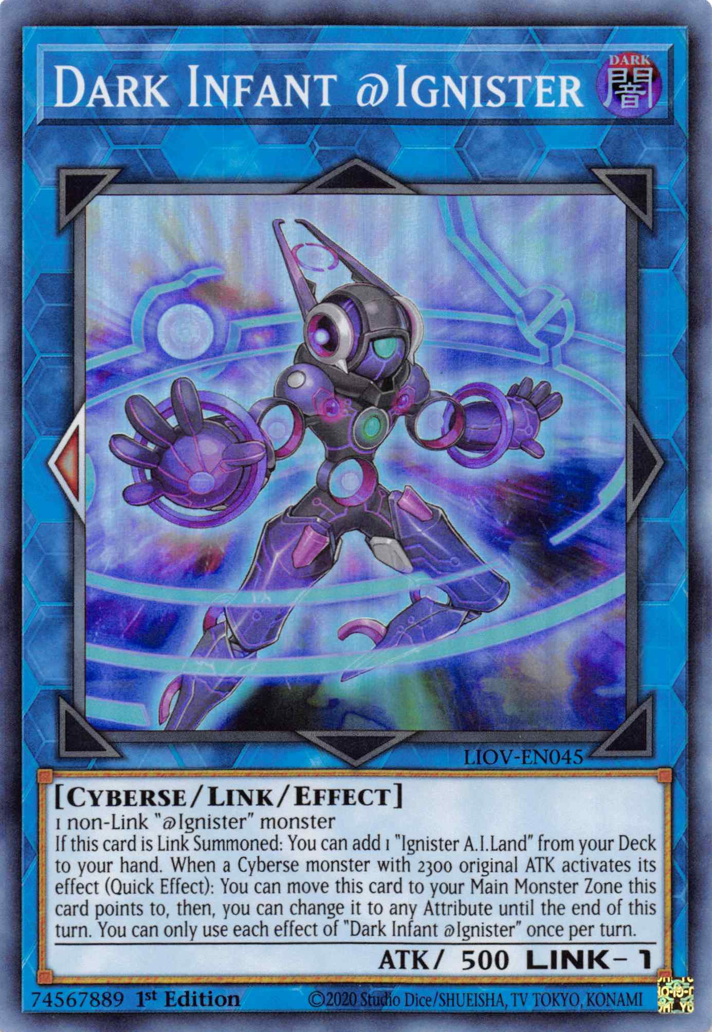 Dark Infant @Ignister [LIOV-EN045] Super Rare | Game Haven TX