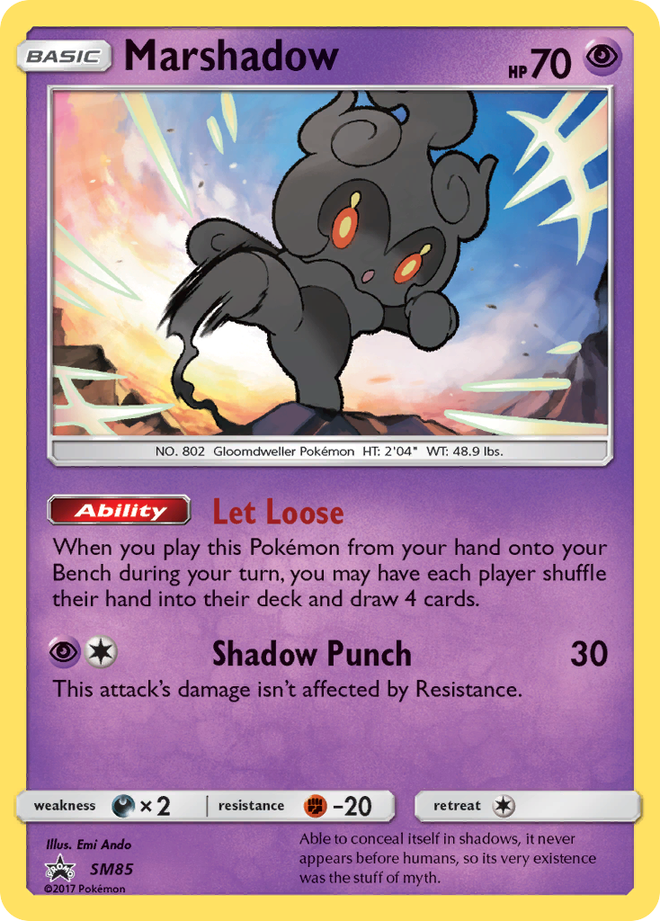 Marshadow (SM85) [Sun & Moon: Black Star Promos] | Game Haven TX