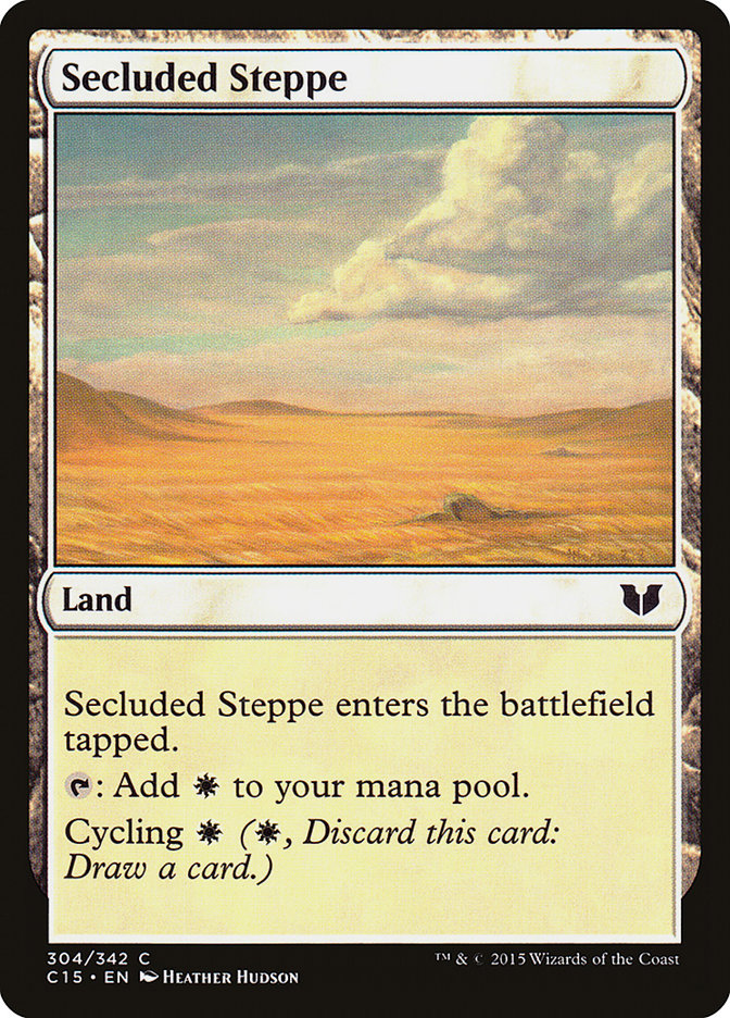 Secluded Steppe [Commander 2015] | Game Haven TX