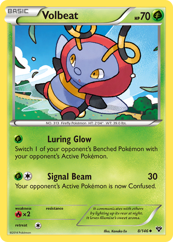 Volbeat (8/146) [XY: Base Set] | Game Haven TX