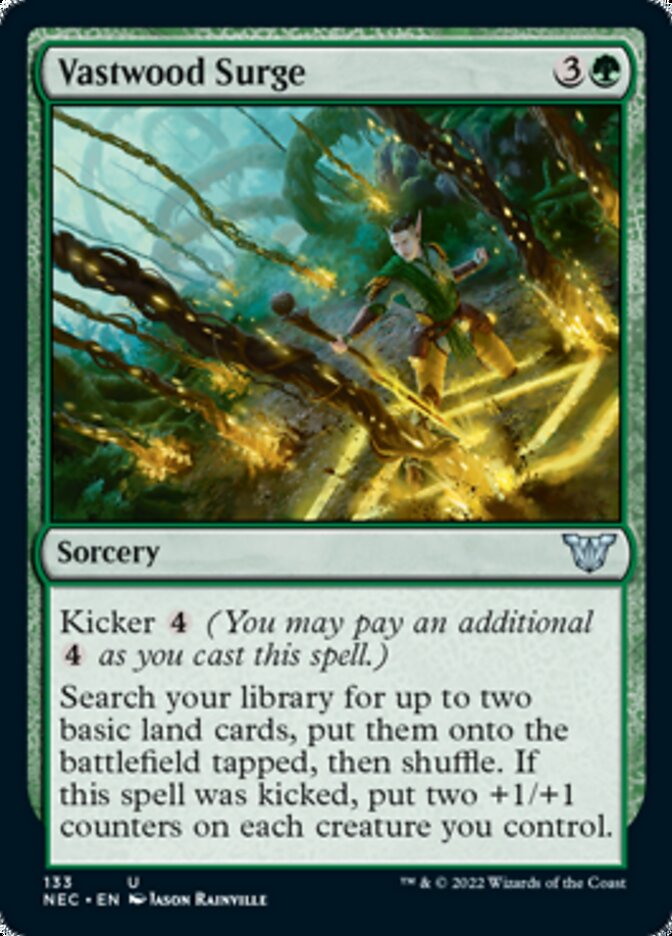 Vastwood Surge [Kamigawa: Neon Dynasty Commander] | Game Haven TX