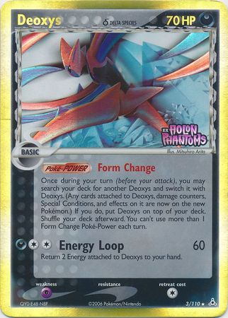 Deoxys (3/110) (Delta Species) (Stamped) [EX: Holon Phantoms] | Game Haven TX