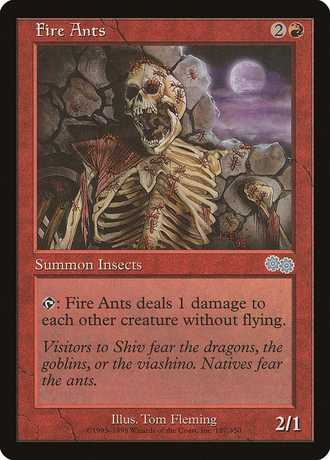 Fire Ants [Urza's Saga] | Game Haven TX