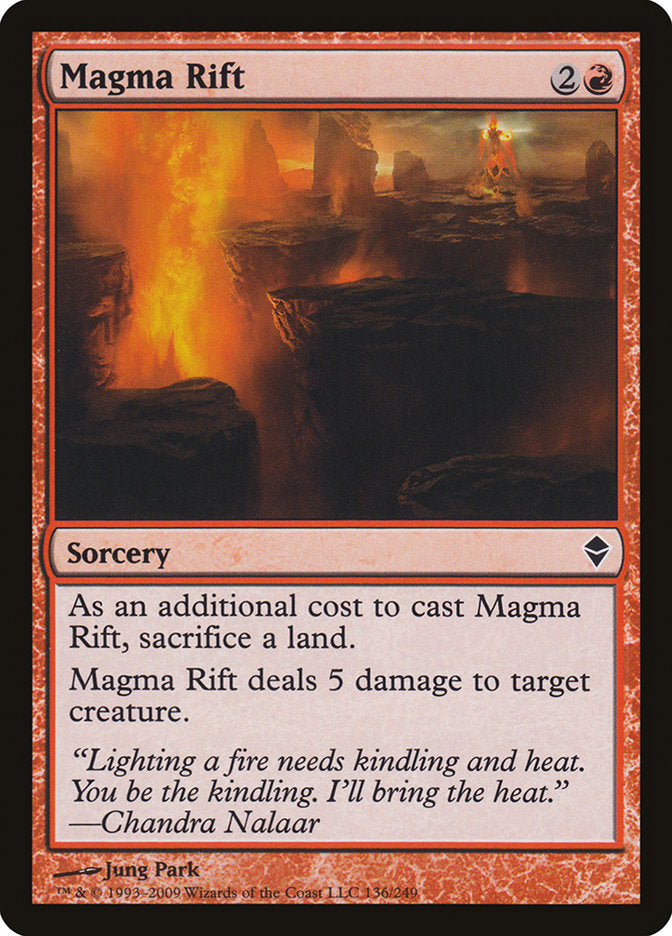 Magma Rift [Zendikar] | Game Haven TX