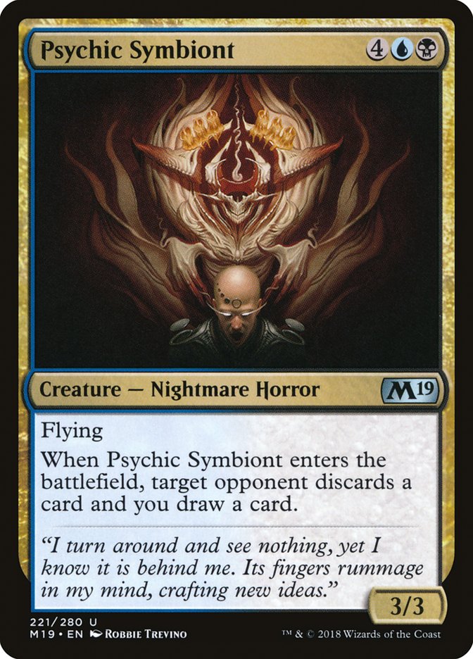 Psychic Symbiont [Core Set 2019] | Game Haven TX