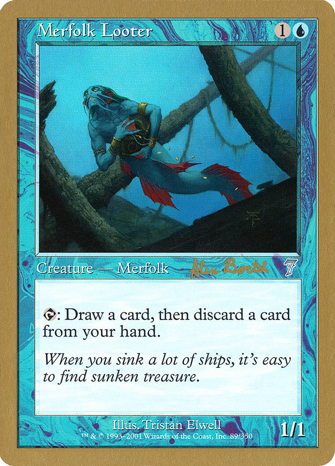 Merfolk Looter (Alex Borteh) [World Championship Decks 2001] | Game Haven TX