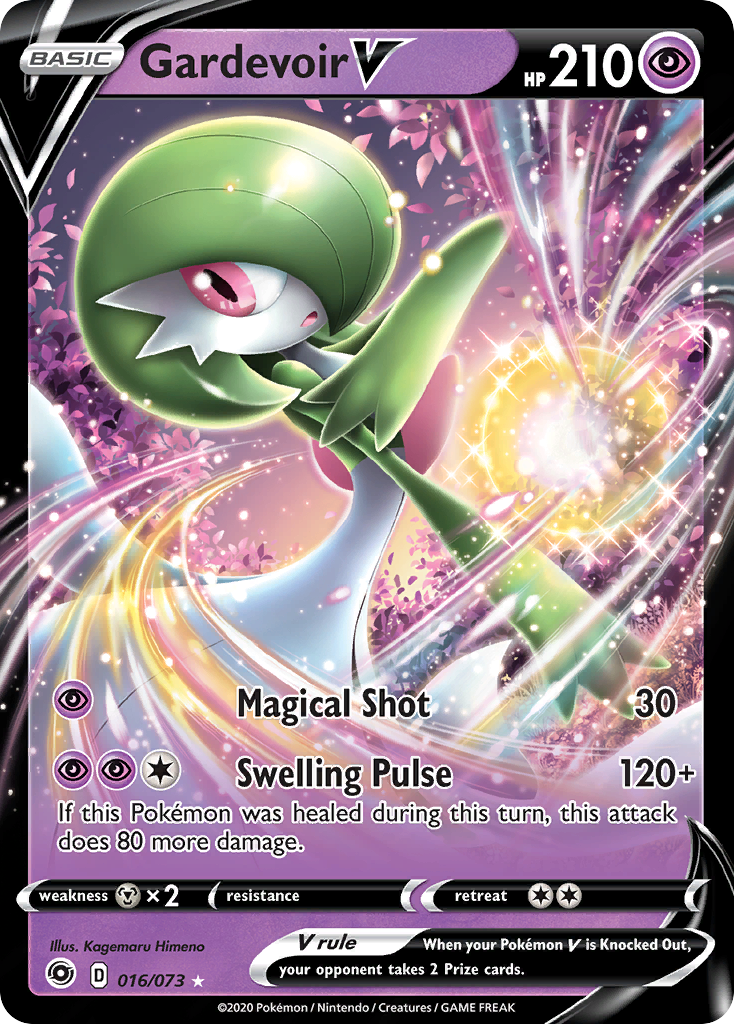 Gardevoir V (016/073) [Sword & Shield: Champion's Path] | Game Haven TX